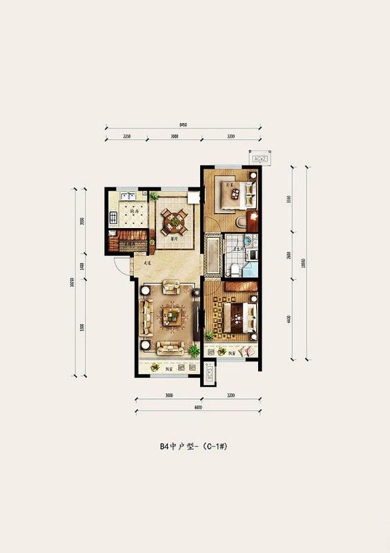 保利罗兰香谷户型图图片