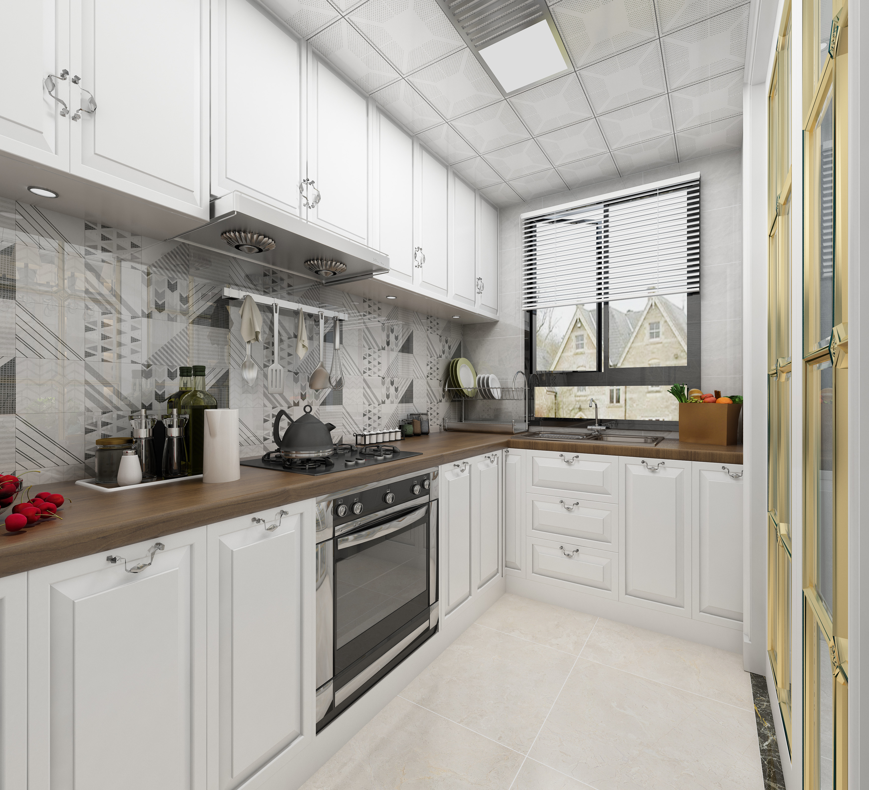 碧桂园湖悦天境yj140厨房