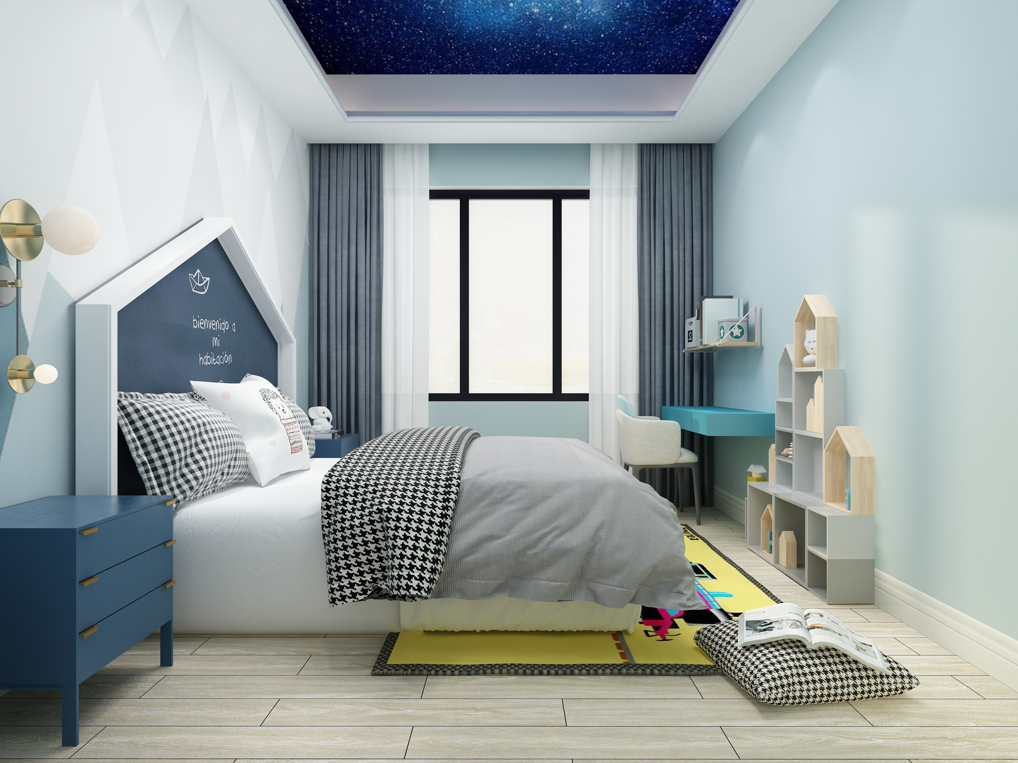 融创九樾府321平户型儿子房