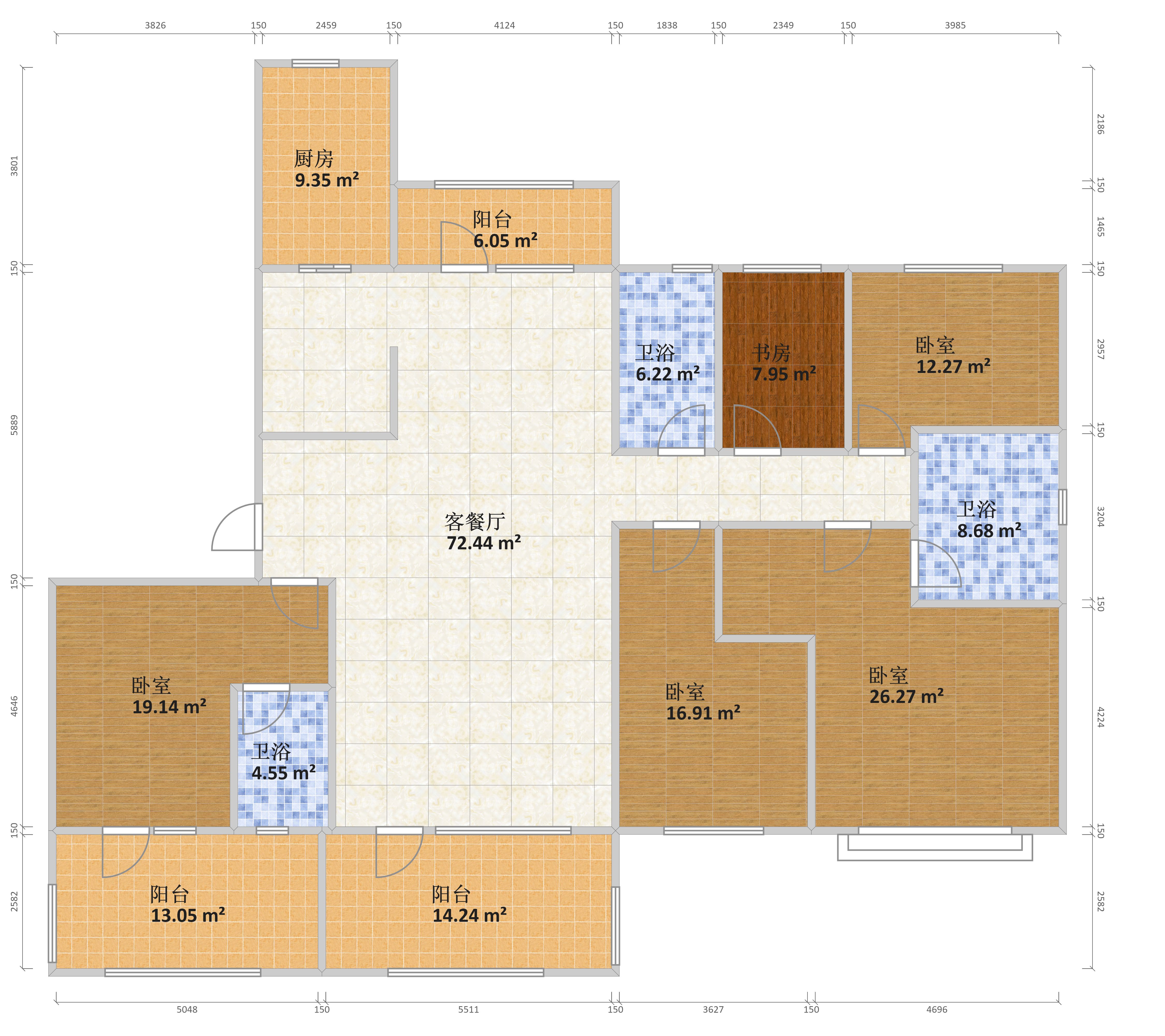 碧桂园天玺楼盘_户型图_装修案例-北京欧神诺在线