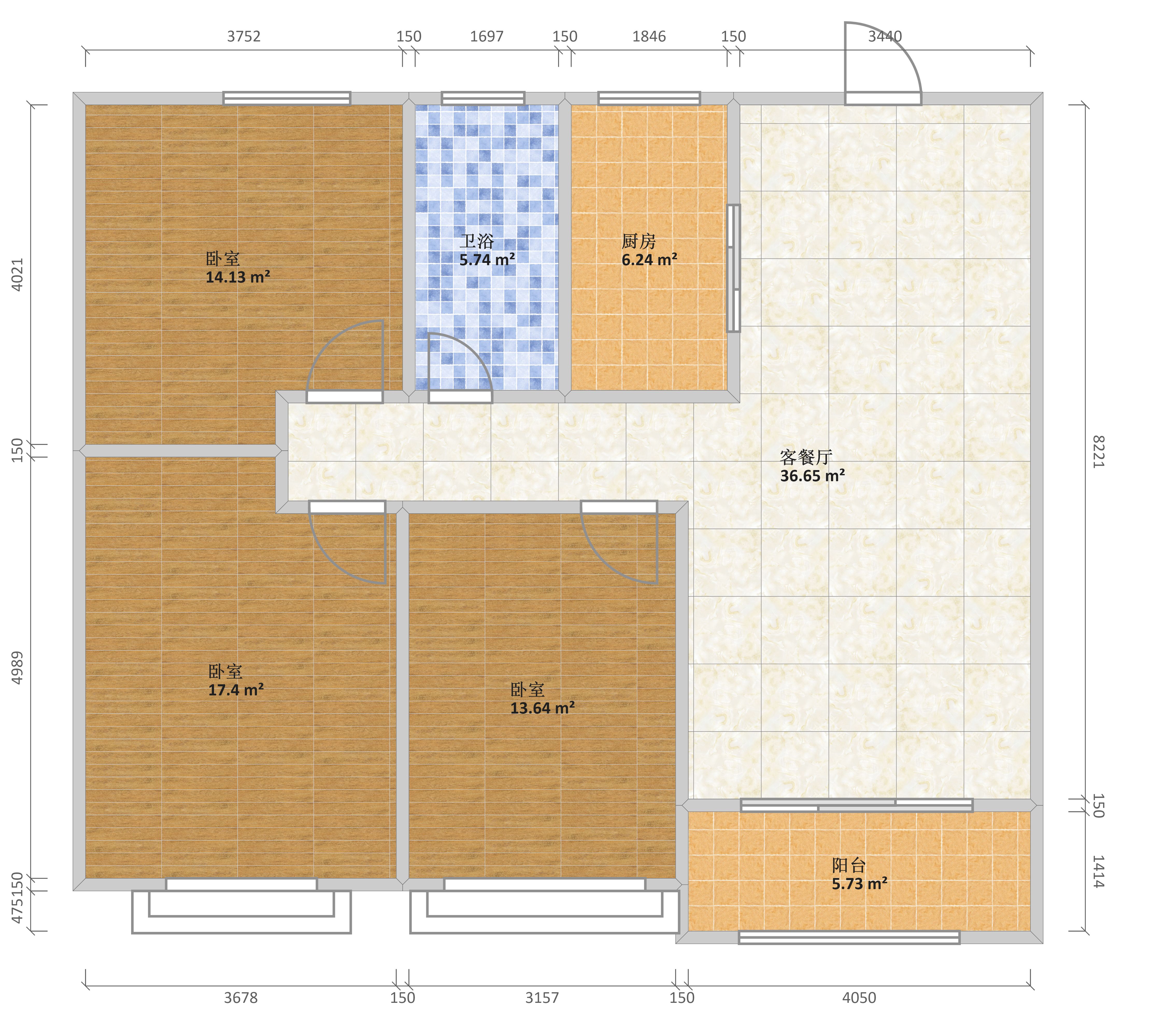广博·丽景湾楼盘_户型图_装修案例-北京欧神诺在线