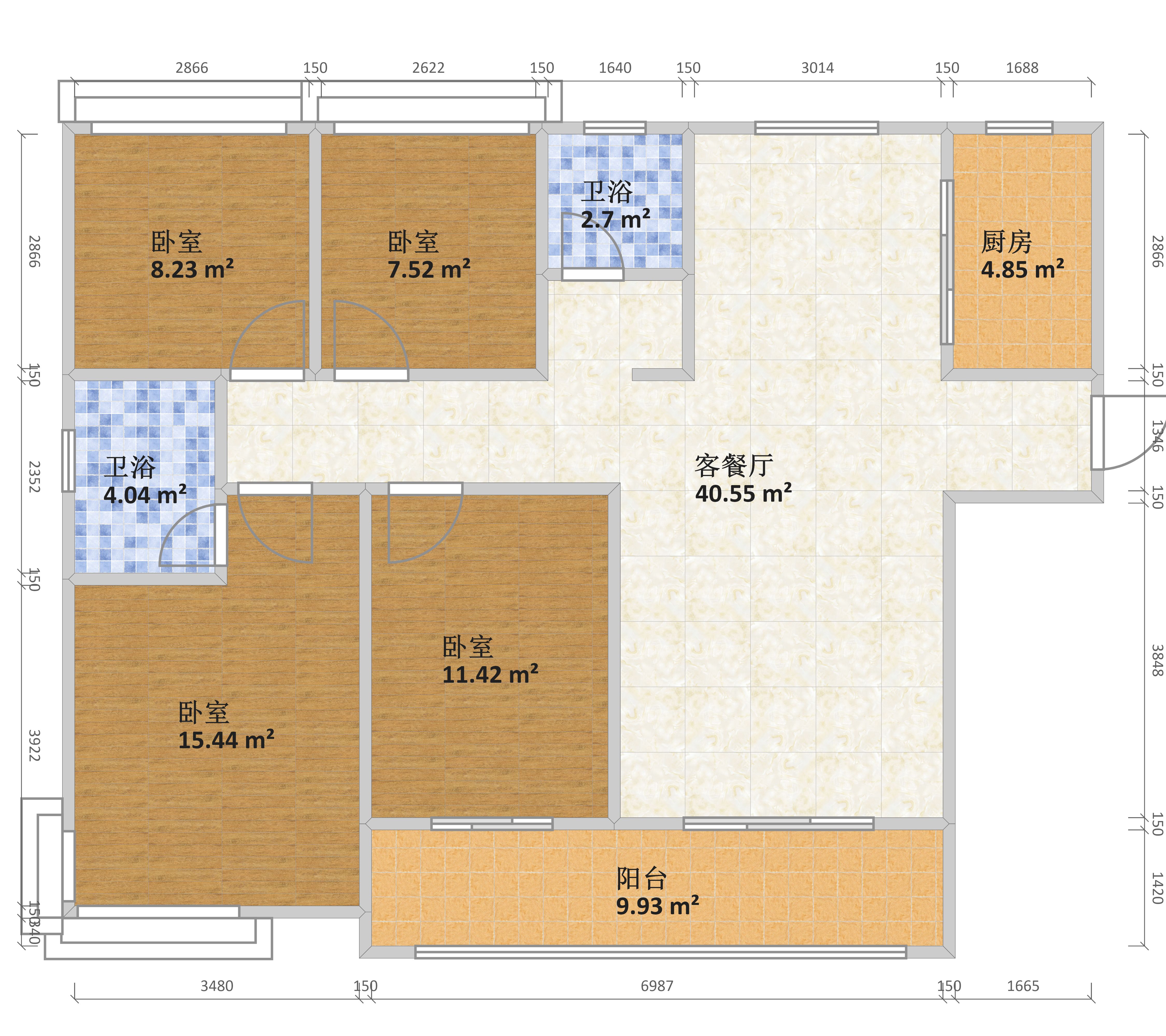 中丞双玺楼盘_户型图_装修案例-阳泉欧神诺在线