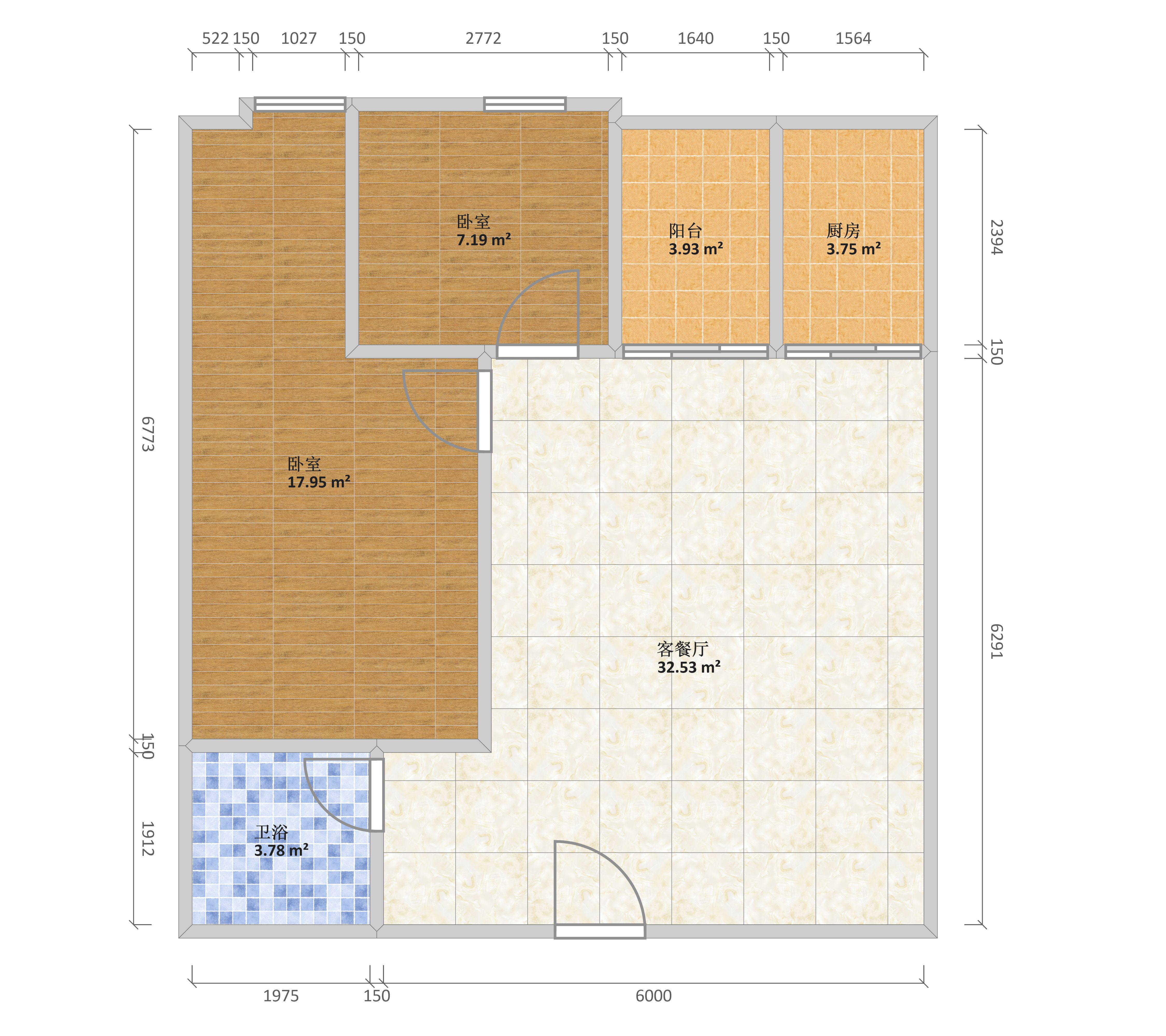 水岸雅苑f8户型户型图