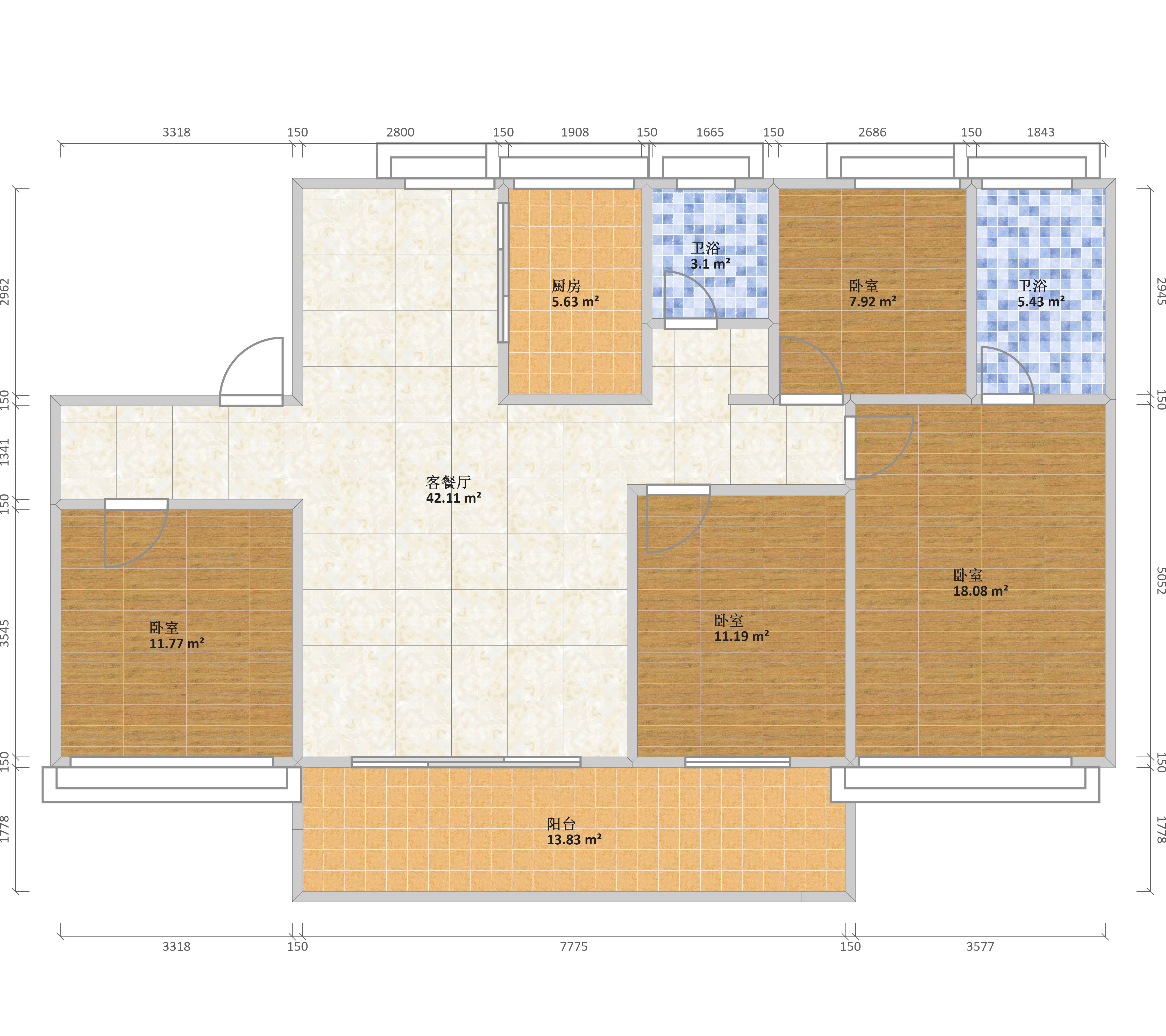 赣榆碧桂园yj140t户型户型图